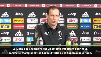 8es - Allegri : "La Juventus n'est pas favorite"
