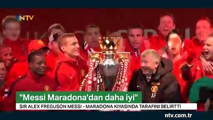 Efsane Teknik Direktör Ferguson: ''Messi Maradona'dan daha iyi''
