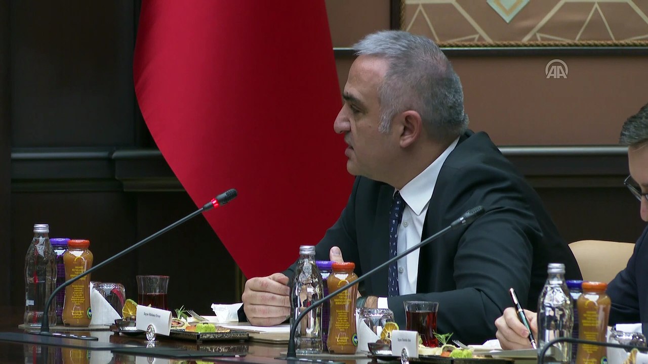 Cumhurbaşkanı Erdoğan, sinema sektörü temsilcilerini kabul etti (2) - ANKARA