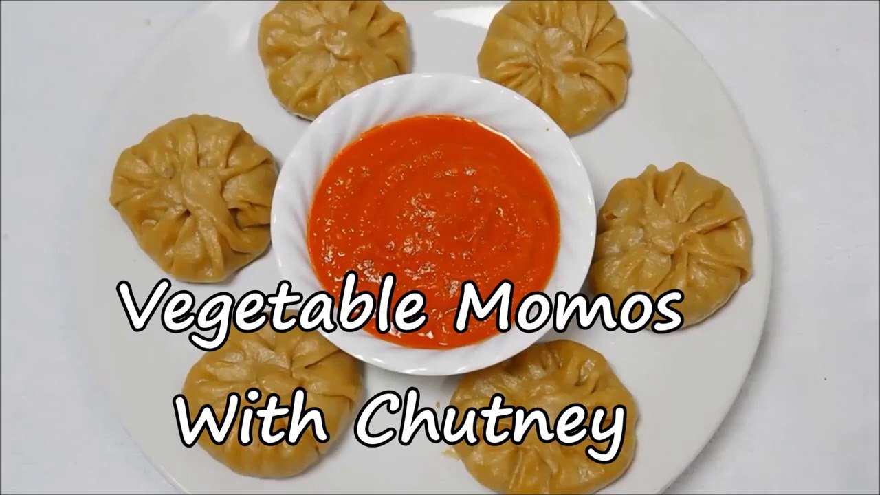 Veg momos recipe  | Vegetarian Dim Sum Recipe | Momo Sauce Recipe | Momos Chutney Recipe