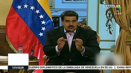 Pdte. venezolano asegura que su país es víctima de robo en EE.UU.