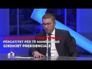 Mickoski -  Ligji i gjuhëve, manipulim me ndjenjat e qytetarëve