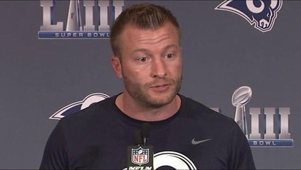McVay on Gurley: 'He's gonna be a big part' of Super Bowl LIII