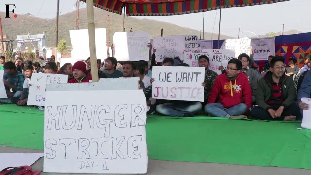 NIT Manipur students protest over lack of basic facilities in campus