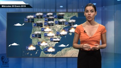 El tiempo: pronóstico para el miércoles 30 de enero de 2019