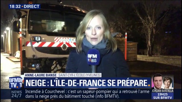 L'Île-de-France se prépare à un fort épisode neigeux