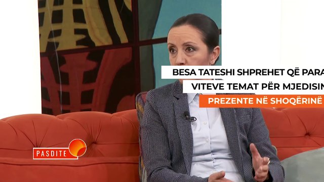 Besa Tateshi flet për protestat në emër të ndotjes së ajrit!