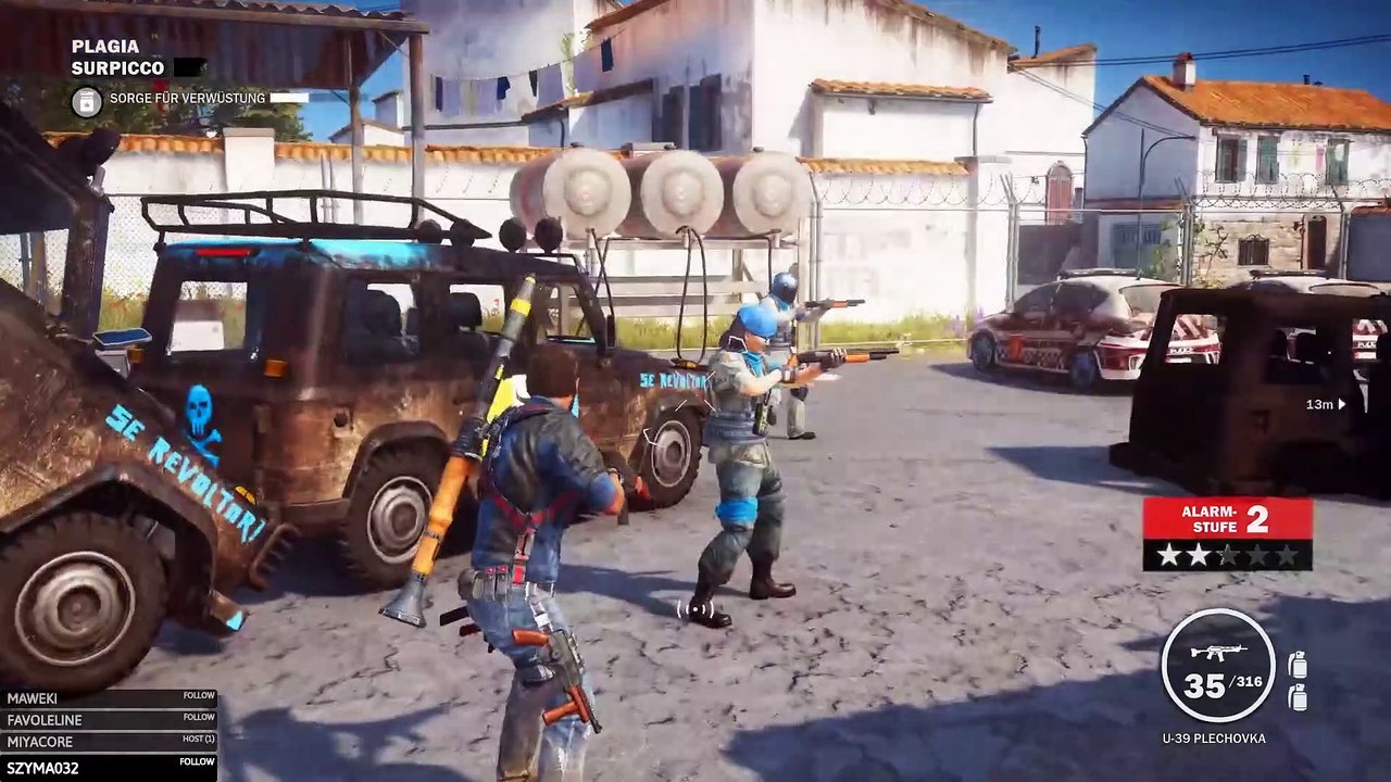 Meine Flugkünste demonstrieren. Just Cause 3 #8.4