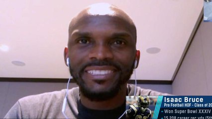 Isaac Bruce makes his case for Hall of Fame induction