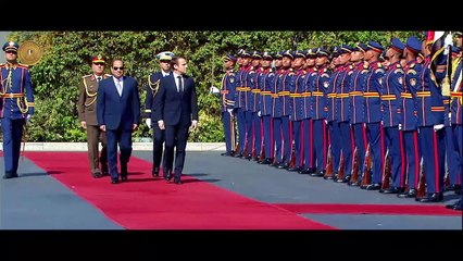 ملخص زيارة الرئيس الفرنسى ماكرون للقاهرة