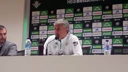 Setién: "No Vamos a Esperar al Espanyol"