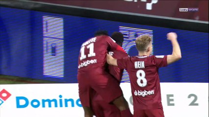 Domino's Ligue 2 - Metz : Niane trouve la lucarne de Nancy sur un missile !