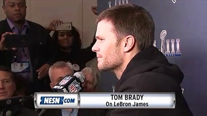Tom Brady Responds To LeBron James Comparisons