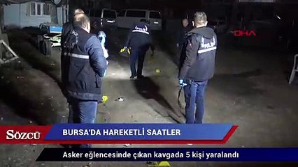 Bursa'da hareketli saatler