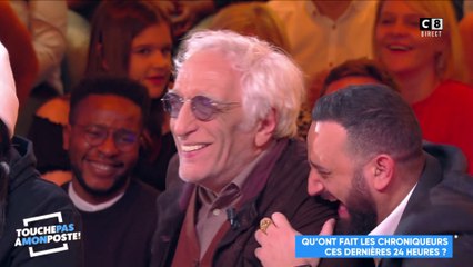 Gérard Darmon provoque un énorme fou rire sur le plateau !