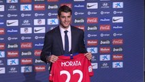 Álvaro Morata ya ejerce de jugador 'colchonero'
