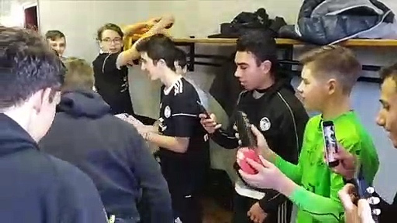 LES U17 HEUREUX !!!!