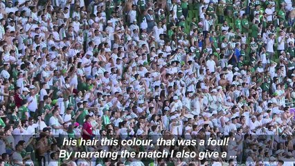 'Goal!' – Brazil mom narrates soccer games to disabled son