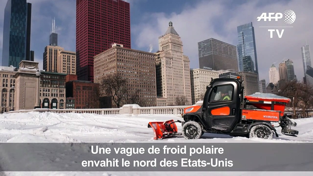 Une vague de froid polaire envahit Chicago
