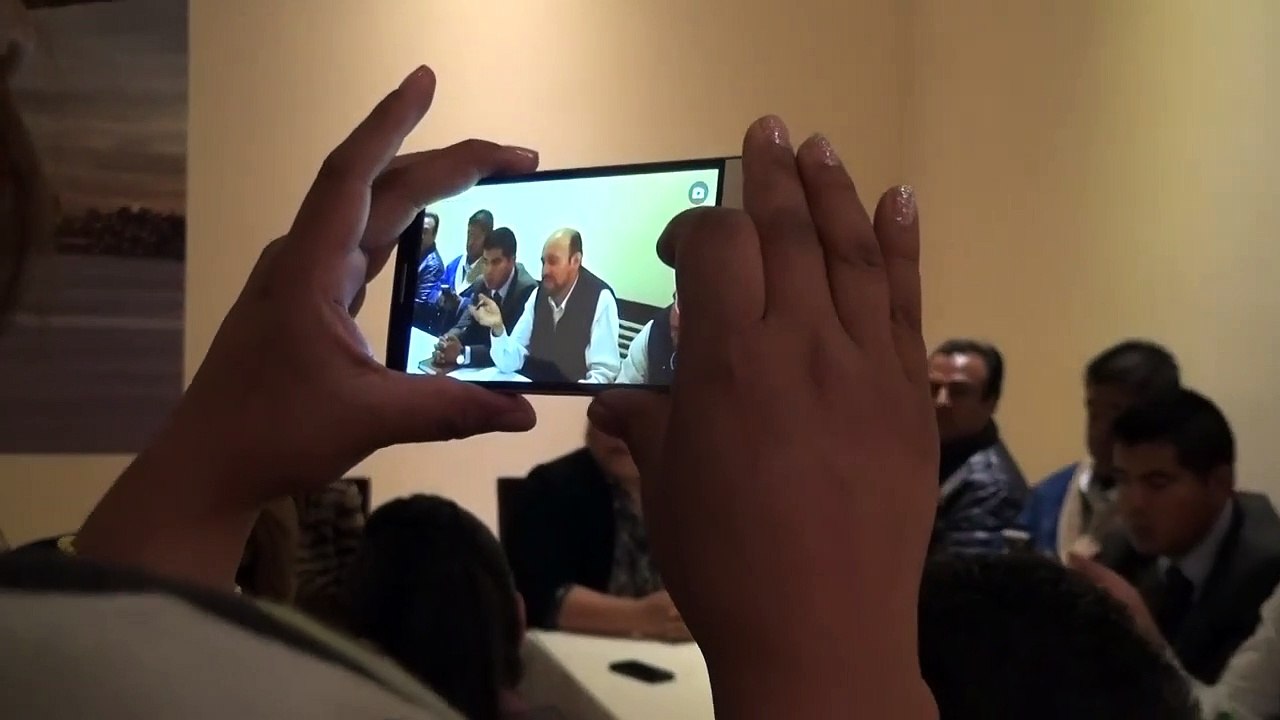 Conferencia de prensa de Cesar Lemus