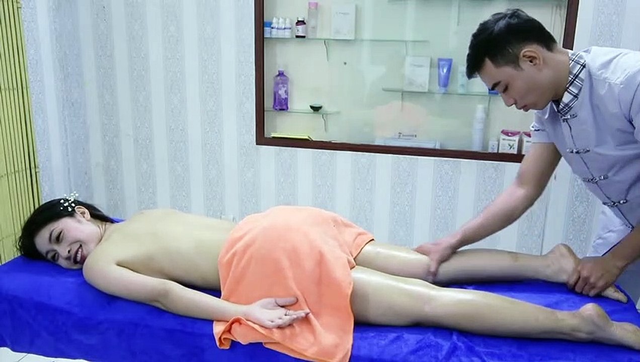 Massage Coconut Oil Relaxing Muscle to Relieving Stress Full Body ( Magical Massage ) #53