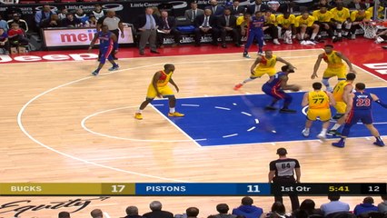 Milwaukee Bucks at Detroit Pistons Raw Recap