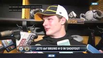 Trent Frederic Discusses Emotions In NHL Debut