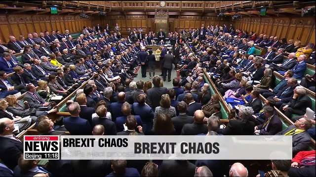 British MPs reject proposal to delay Brexit