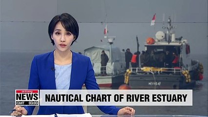 Two Koreas share complete version of Hangang River estuary's nautical chart