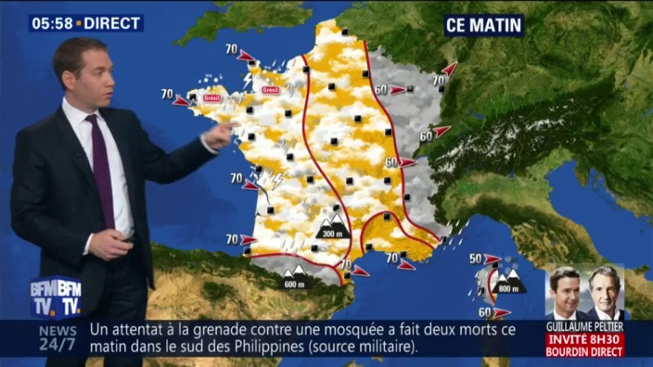 Encore un peu de neige ce mercredi matin avant le retour de la pluie