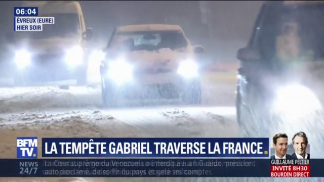 De la Normandie à Paris, la neige a recouvert routes et paysages