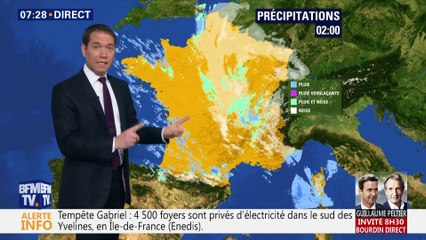 La météo pour ce mercredi 30 janvier 2019