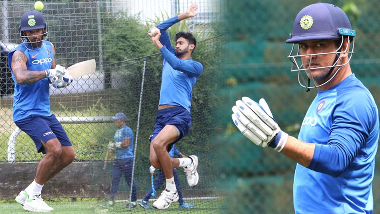 IND vs NZ 4th ODI: Team Indian sweating hard be...
