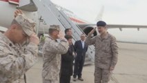 Rey de España llega a Irak en su cumpleaños para visitar tropas de su país