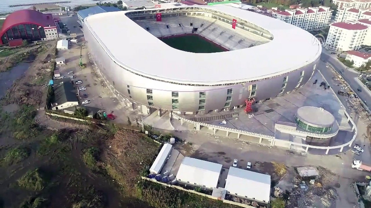 Ordu'daki yeni stat inşaatı
