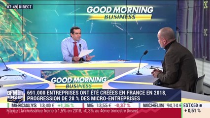 Nouveau record de créations d'entreprises en 2018 - 30/01