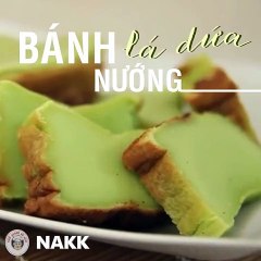 Cách làm BÁNH LÁ DỨA NƯỚNG tráng miệng siêu ngon