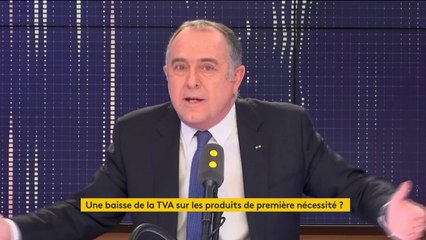 Didier Guillaume "plutôt favorable" à la suppression de la TVA sur les produits de première nécessité