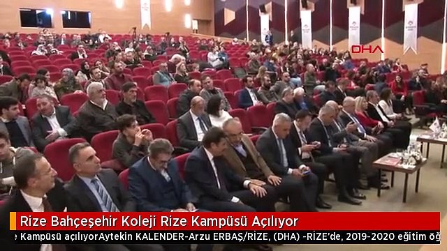 Rize Bahçeşehir Koleji Rize Kampüsü Açılıyor