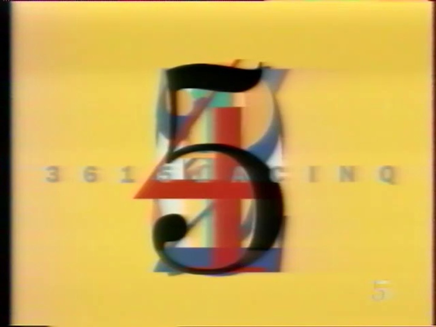 La 5 - Octobre 1991 - Bandes annonces, spot promo