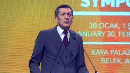 Milli Eğitim Bakanı Selçuk: '(Tasarım beceri atölyeleri) Şubat ayında 30 kadar okulumuzda pilot olarak başlayacak' - ANTALYA