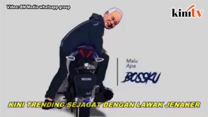 Lagu rap 'Malu Apa Bossku' tular