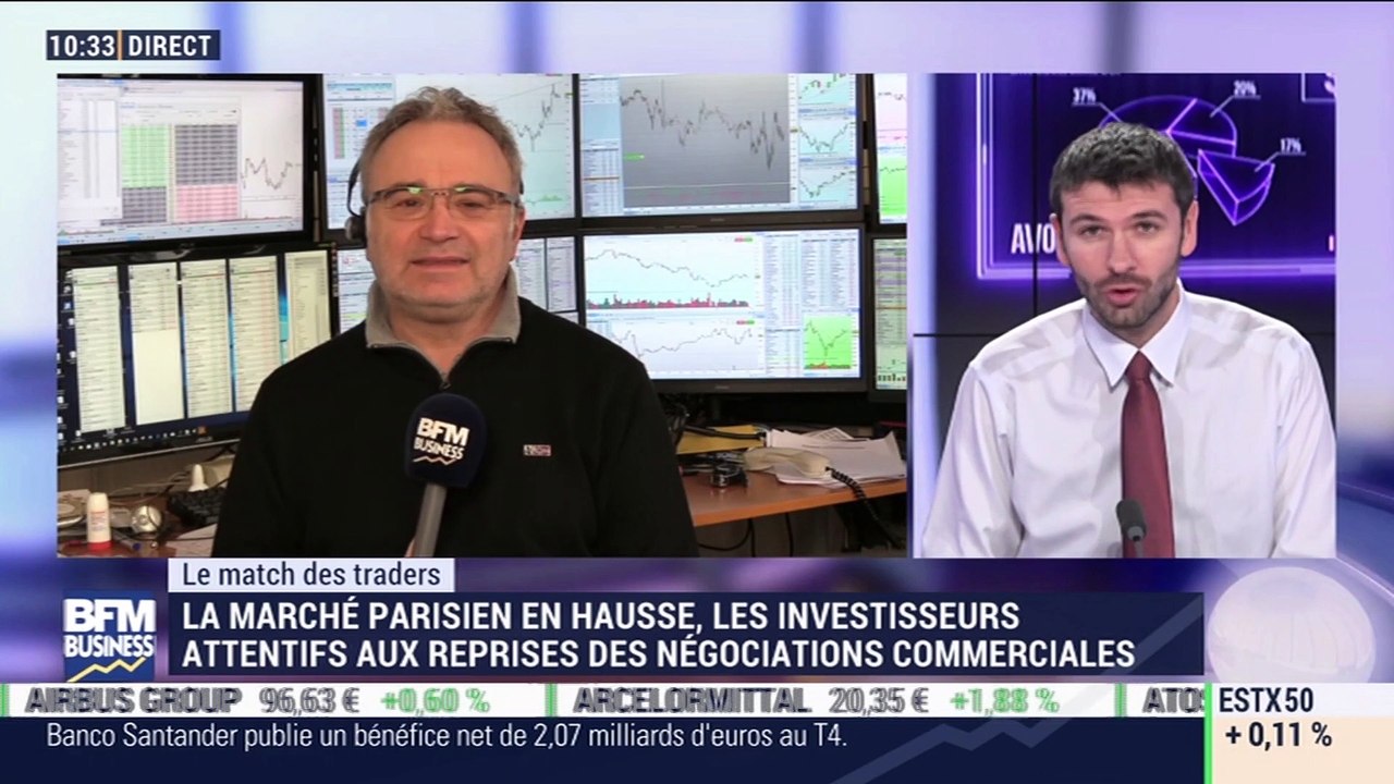 Le Match des Traders: Jean-Louis Cussac VS Stéphane Ceaux-Dutheil - 30/01