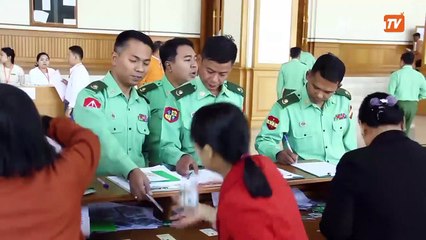 လႊတ္ေတာ္တြင္ မဲမ်ားရာ အႏုိင္လုပ္ေနၾကဟု တပ္မေတာ္ ေျပာ