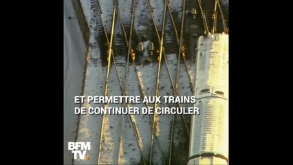 À Chicago, on met le feu aux rails pour éviter qu'ils ne gèlent 