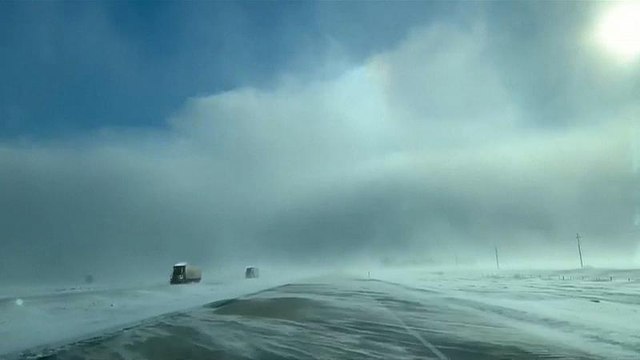 Les États-Unis touchés par un vortex polaire historique