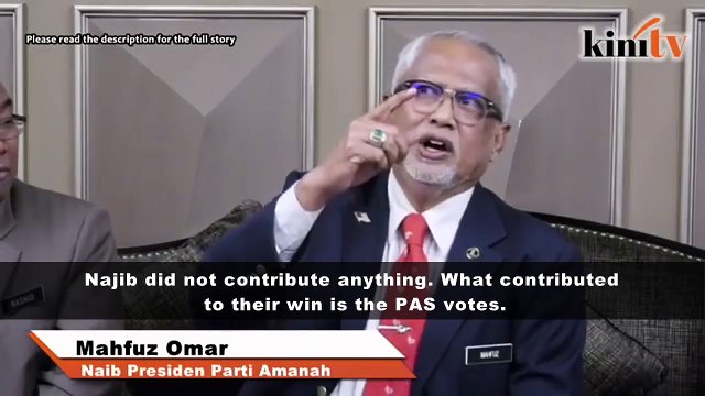 Mahfuz: BN's win in Cameron Highlands is not because of Najib