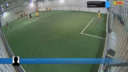 Faute de Emmanuel - Vienne Camping Car Vs FC Pokemon - 29/01/19 21:00 - LIGUE 4 - Poitiers Game Parc