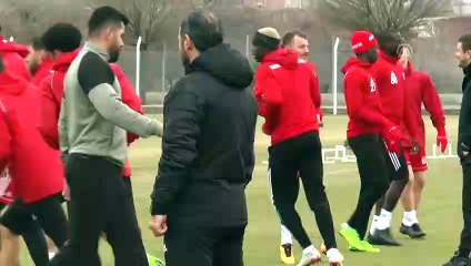 Sivasspor'da, Kasımpaşa maçı hazırlıkları - SİVAS
