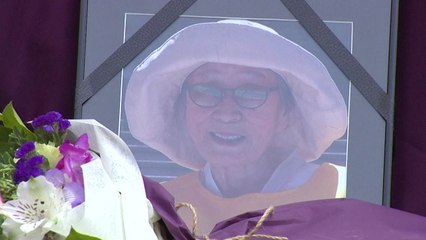 눈물 속 1,372번째 수요집회...그리운 이름 김복동 / YTN